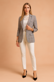 Jovie | Elegant Women's Jacket with Shawl Collar 0